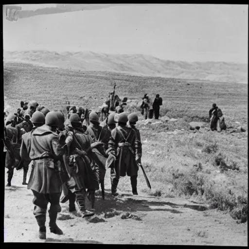 Image similar to Footage of the Armenian-Georgian war, 1936