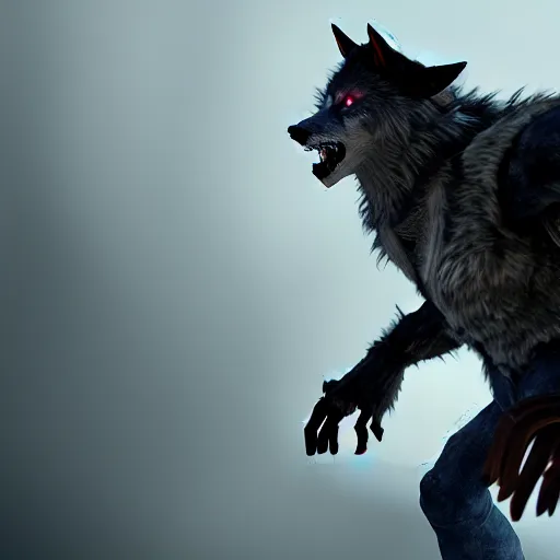 Image similar to werewolf from van helsing unreal engine hyperreallistic render 8k character concept art masterpiece