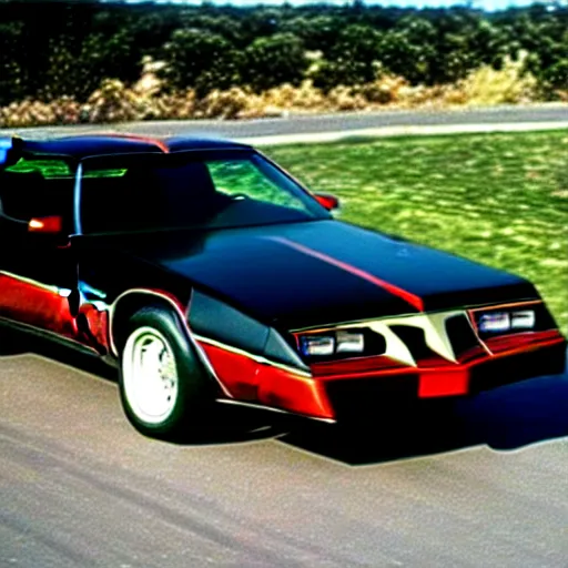 Image similar to a pontiac trans am from 1 9 8 6