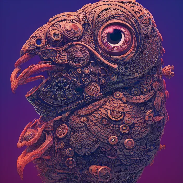 Image similar to ”Hootie & the Blowfish” intricate abstract. intricate artwork. by Tooth Wu, wlop, beeple, dan mumford. octane render, trending on artstation, greg rutkowski, very coherent symmetrical artwork. cinematic, hyper realism, high detail, octane render, 8k, iridescent accents, deep blacks