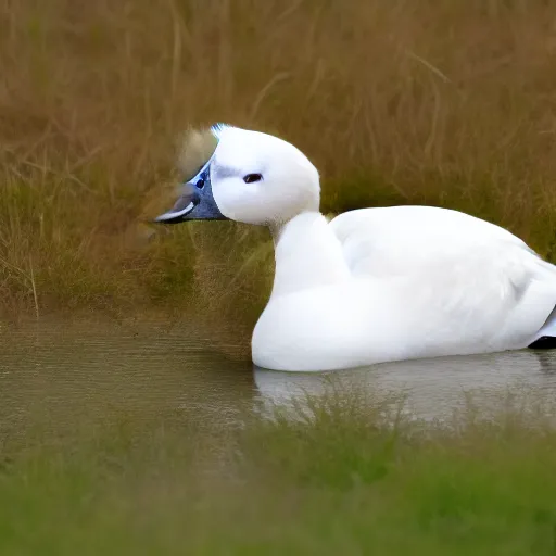 Prompt: a handsom goose