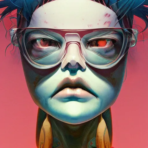 Image similar to prompt : doomer portrait soft light painted by james jean and katsuhiro otomo and erik jones, inspired by akira anime, smooth face feature, intricate oil painting, high detail illustration, sharp high detail, manga and anime 1 9 9 9