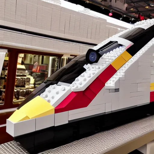 Lego TGV High-speed Train (MOC - 4K) 