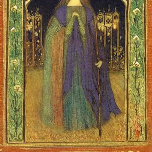 Image similar to beautiful young medieval queen by edmund du lac