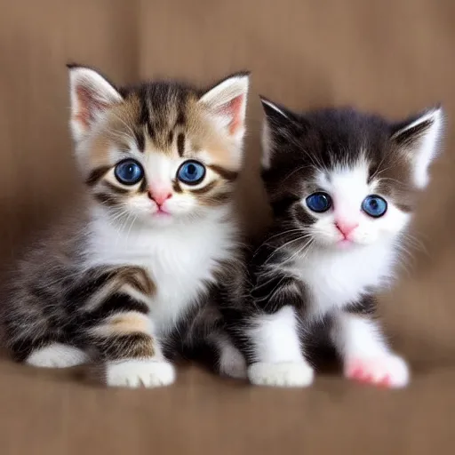 Prompt: cute kittens