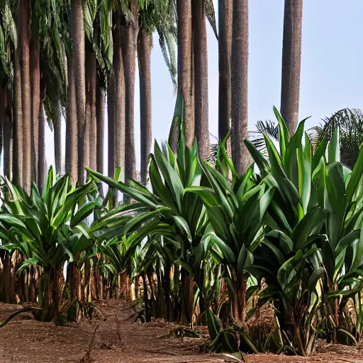 Image similar to a forest of dracaena cinnabari