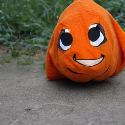 Image similar to Nemo dressed as a potato