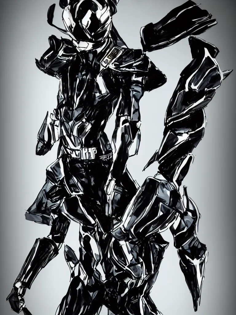 Image similar to Kamen rider black standing pose