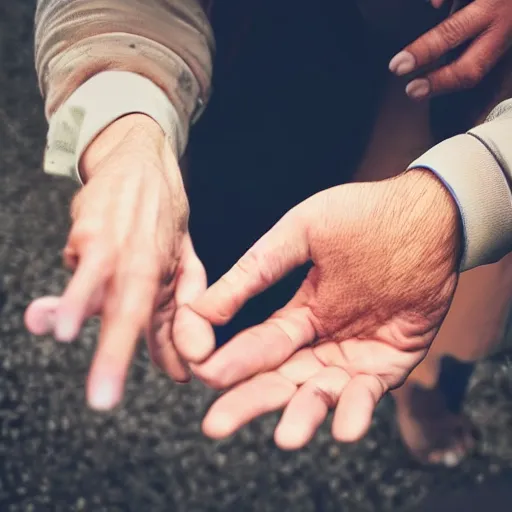 Image similar to human hand photography close up