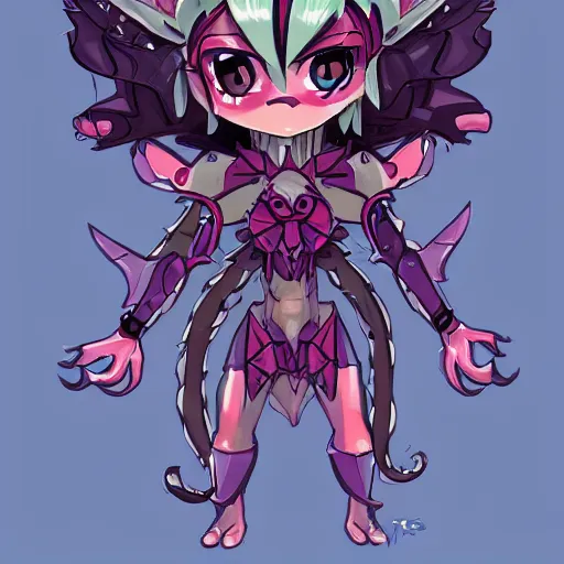 Image similar to chibi demigorgon