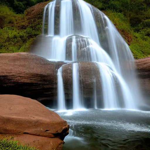 Image similar to spectacular waterfalls, winning award photo. canon rf 8 5 mm,
