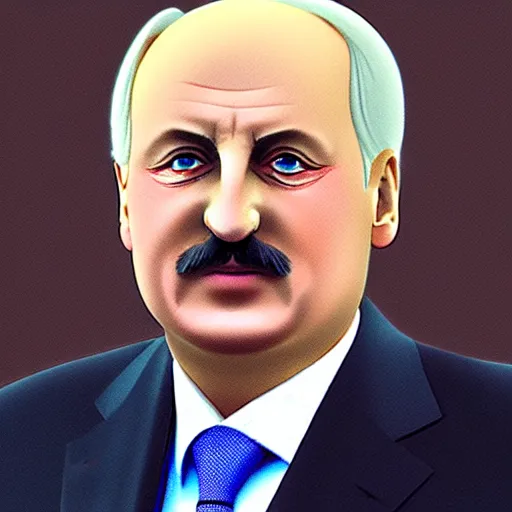 Image similar to president of belorussia, alexander lukashenko in anime style, sailor moon, anime, perfect faces, fine details