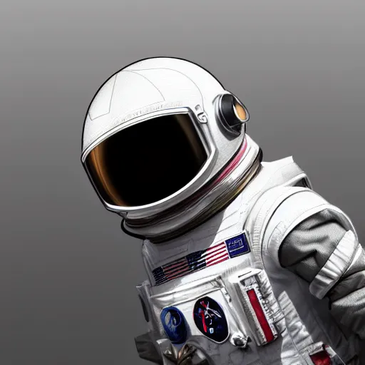 Image similar to a chinchilla in a astronaut suit, 3 d, sci - fi fantasy, intricate, elegant, highly detailed, lifelike, photorealistic, digital painting, artstation, illustration, concept art, sharp focus, art in the style of shigenori soejima