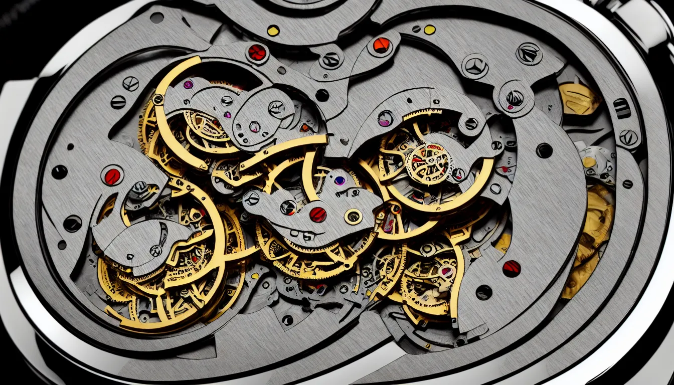 Image similar to inside a clockwork watch, hyper realistic photo, full colour, upscale, 8 k