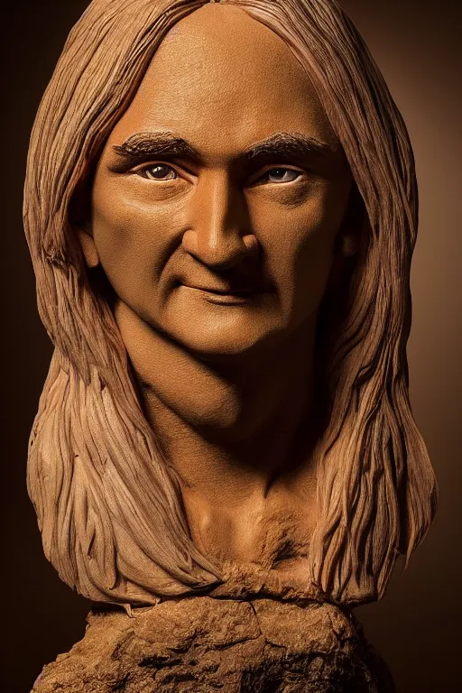 Prompt: a plasticine model of braco the gazer, dramatic lighting, 8 k, beautiful, rich colours, highly detailed photograph