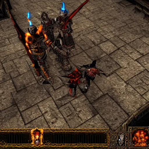 Image similar to screenshot from Diablo II: Lord of Destruction