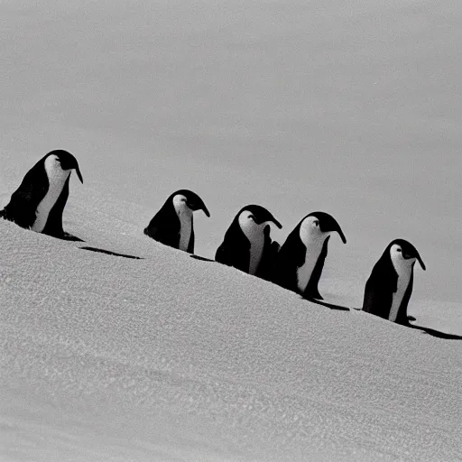 Image similar to dune, penguins