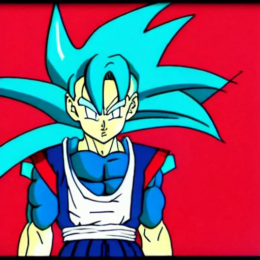 Dragon Ball Z Super Saiyan blue Goku drawing, in Pan India