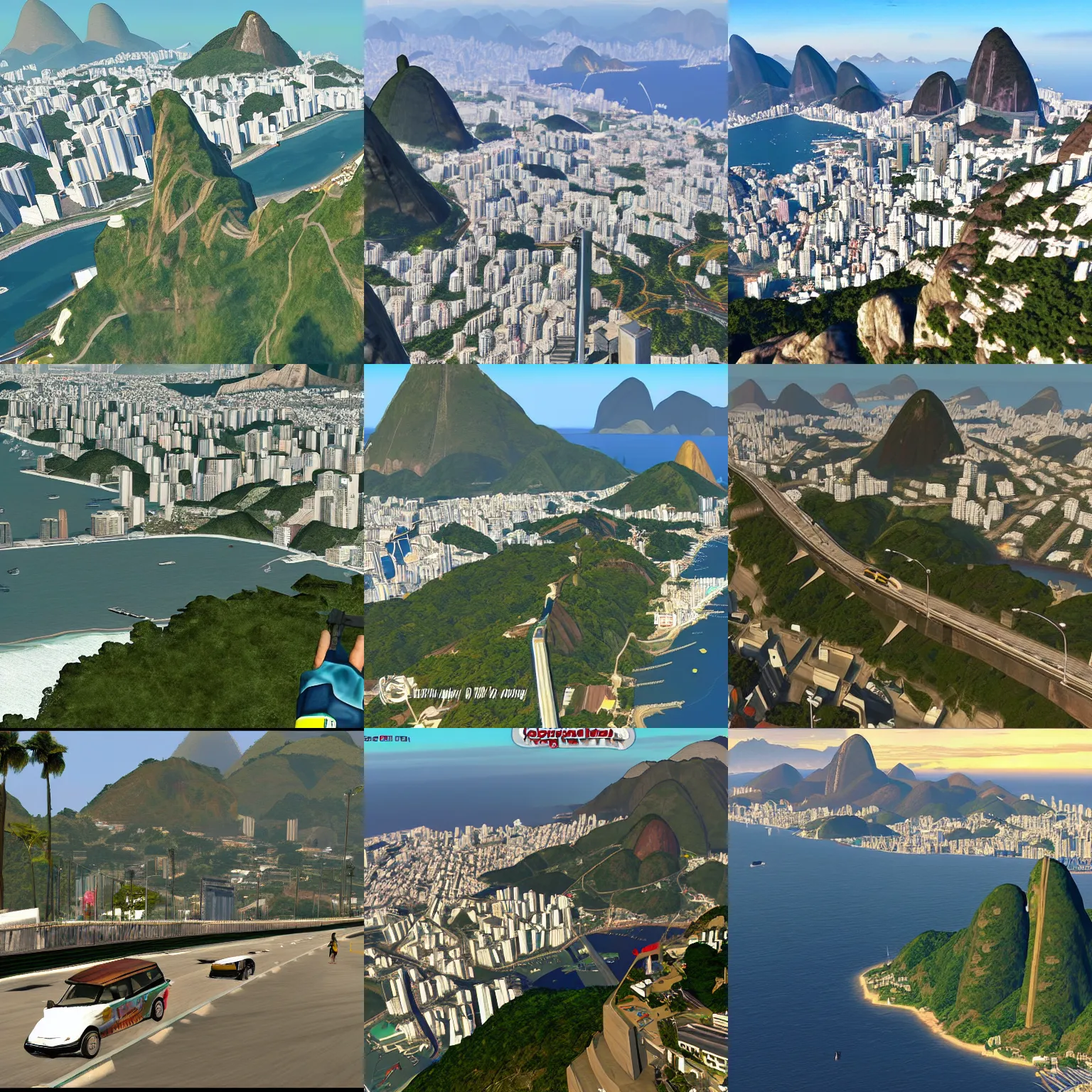 Prompt: rio de janeiro gta san