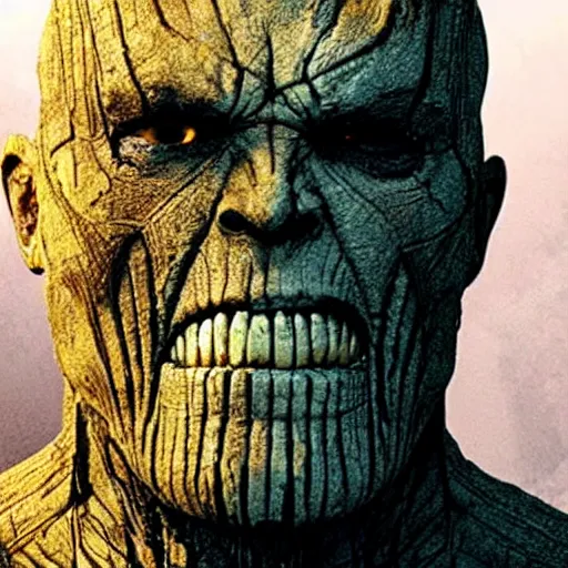 Image similar to photo of mummified thanos