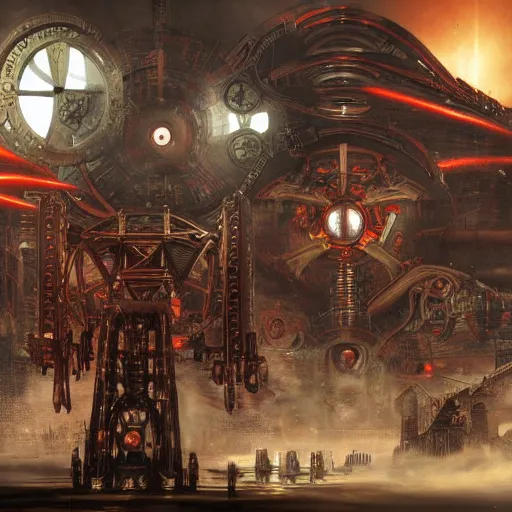 Image similar to adeptus mechanicus