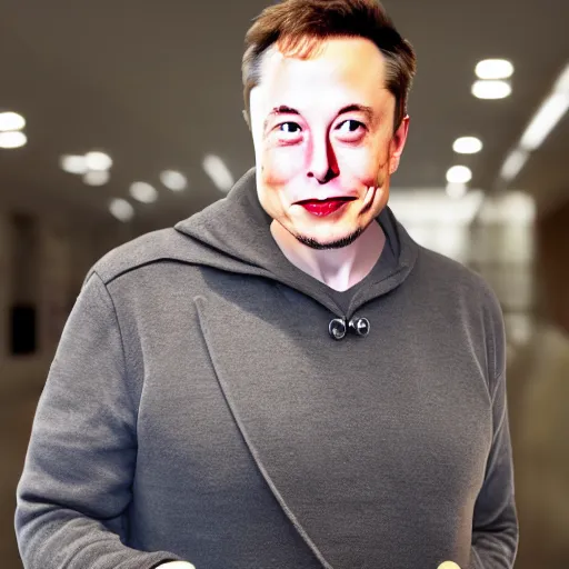 Image similar to photo of elon musk in a muffin costume, highly detailed, extremely high quality, hd, 4 k, 8 k, professional photographer, 4 0 mp, lifelike, top - rated, award winning, cinematic, realistic, detailed lighting, detailed shadows, sharp, no blur, edited, corrected, trending