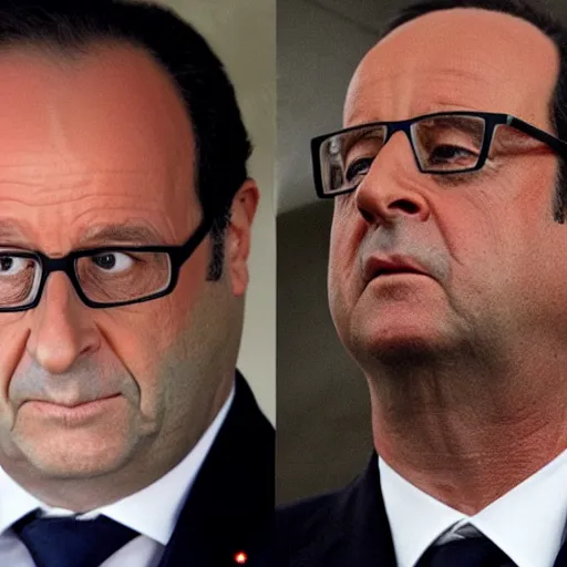 Image similar to François hollande is a super saiyan, by easo andrews