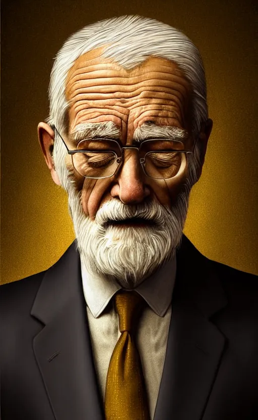 Image similar to old man doing hard work do what we can then leave it to god non - fiction elegant highly detailed digital painting 8 k uhd highly consistent object intricate sharp focus illustration, art by robin eley, paul lung, samuel silva