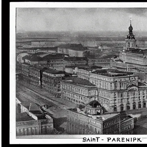 Prompt: Saint-Petersburg, 1911, VHS