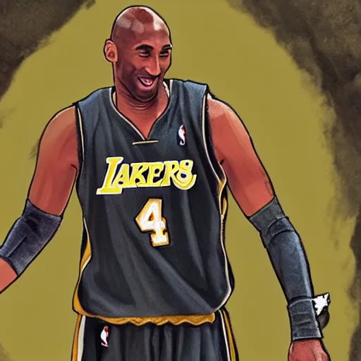 Image similar to kobe bryant in skyrim