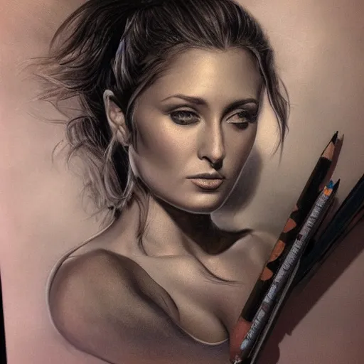 Prompt: pencil art, detailed portrait of aly and aj, intricate, hyper detailed, realistic, oil painting, by julie bell, frank frazetta, cinematic lighting