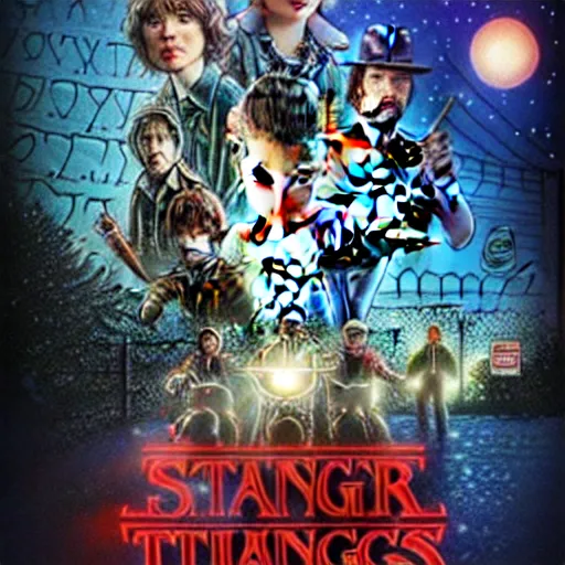 Image similar to Stranger Things Poster