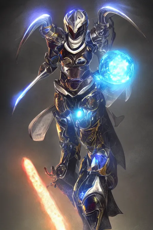 Image similar to helmet armor guardian destiny in witch queen illumination ray tracing hdr fanart arstation by sung choi robot ninja mask and eric pfeiffer and gabriel garza and casper konefal