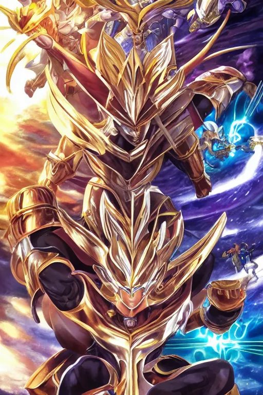 Image similar to 2 0 2 2 knights of the zodiac saint seiya battle for sanctuary hero suit armor comics mask minimalist verytoon nautiljon animes toei animation namco bandai, art by artgerm and greg rutkowski and magali villeneuve