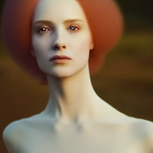 Prompt: photographic portrait of a stunningly beautiful english renaissance female in soft dreamy light at sunset, beside the river, soft focus, contemporary fashion shoot, in a denis villeneuve and tim burton movie, by edward robert hughes, annie leibovitz, extremely detailed, breathtaking, hyperrealistic, perfect face, octane render