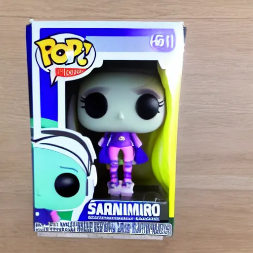 Image similar to marina from splatoon funko pop