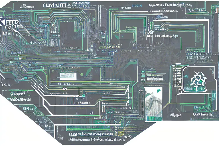 Image similar to cyber spirit architecture