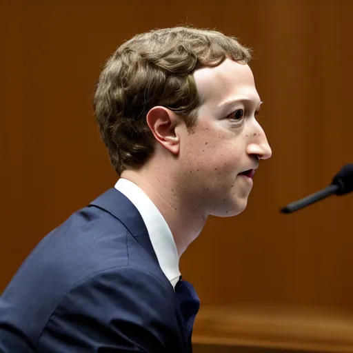 Image similar to mark zuckerberg demonstrating ar 1 4 on his trial testimony