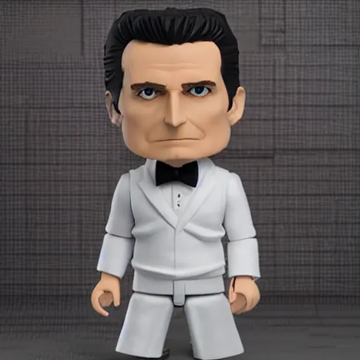 Prompt: patrick bateman nendroid