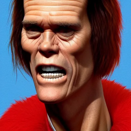 Image similar to jim carrey is fused into a slim jim, hyperdetailed, artstation, cgsociety, 8 k