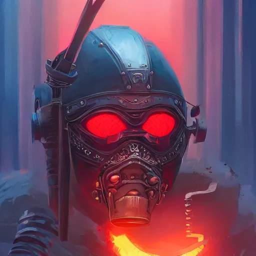 Image similar to cyberpunk viking helmet mask warrior goddess robot ninja fantasy, art gta 5 cover, official fanart behance hd artstation by jesper ejsing, by rhads, makoto shinkai and lois van baarle, ilya kuvshinov, ossdraws