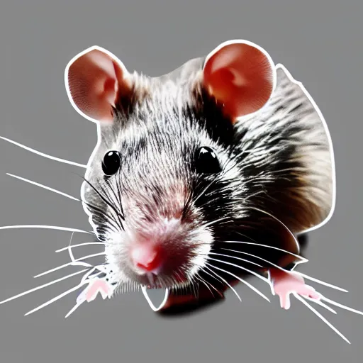 Prompt: rat with Putin's face, clear photo ultra hd 4k