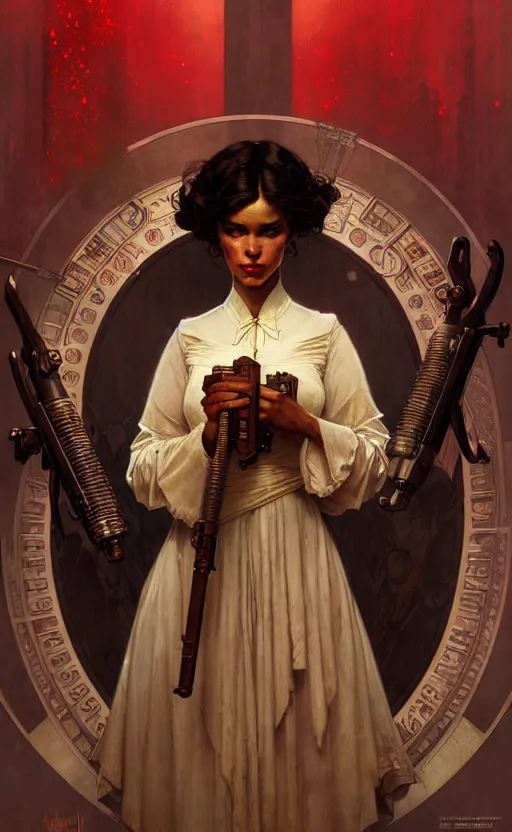 Image similar to karl marx 7 7 8 gorgeous lighting by weta studio, mucha, bautista and norman rockwell and greg rutkowski and tom bagshaw and james gurney and lucasfilm