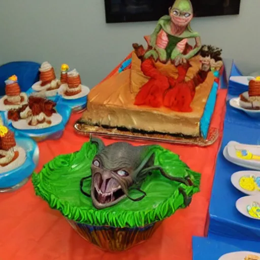 Image similar to gollum birthday party photos