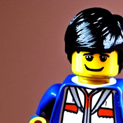 Image similar to a lego paul mccartney