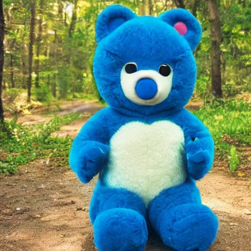 Image similar to real life care bear