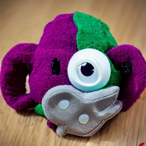 Prompt: cthulu beanie baby