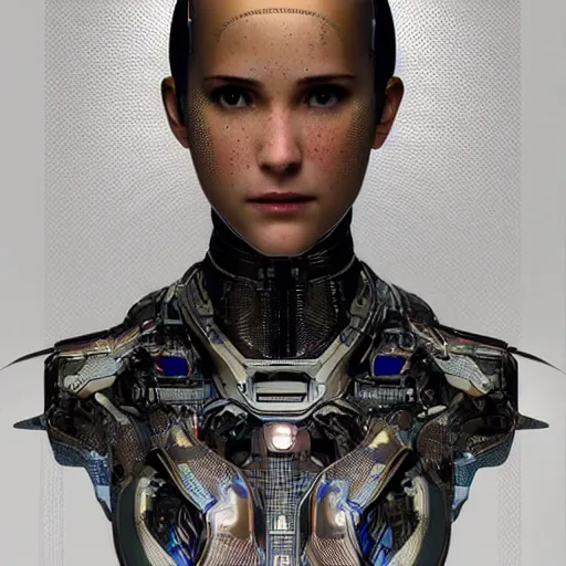 Image similar to The most advanced humanoid robot, Ex Machina (2014), Detroit Become Human (2018), intricate, highly detailed, digital painting, artstation, concept art, sharp focus, cinematic lighting, illustration, art by artgerm and greg rutkowski, alphonse mucha, cgsociety