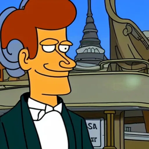 Image similar to United States Senator John C Calhoun in Futurama (2003)