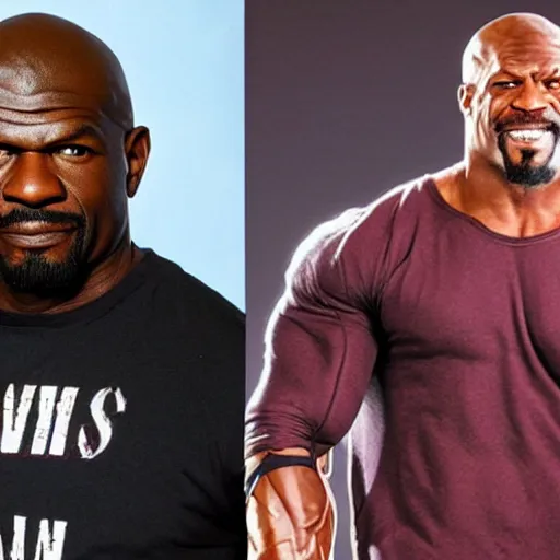 Image similar to asian terry crews